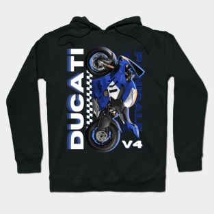 Blue Ducati Panigale Hoodie